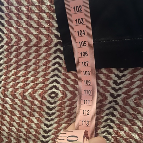 Quiet Luxury Tailored Silk Wide leg Trousers (in Black) - Picture 8 of 10